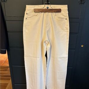 Kenneth Cole Women's Cream Straight Leg Jeans